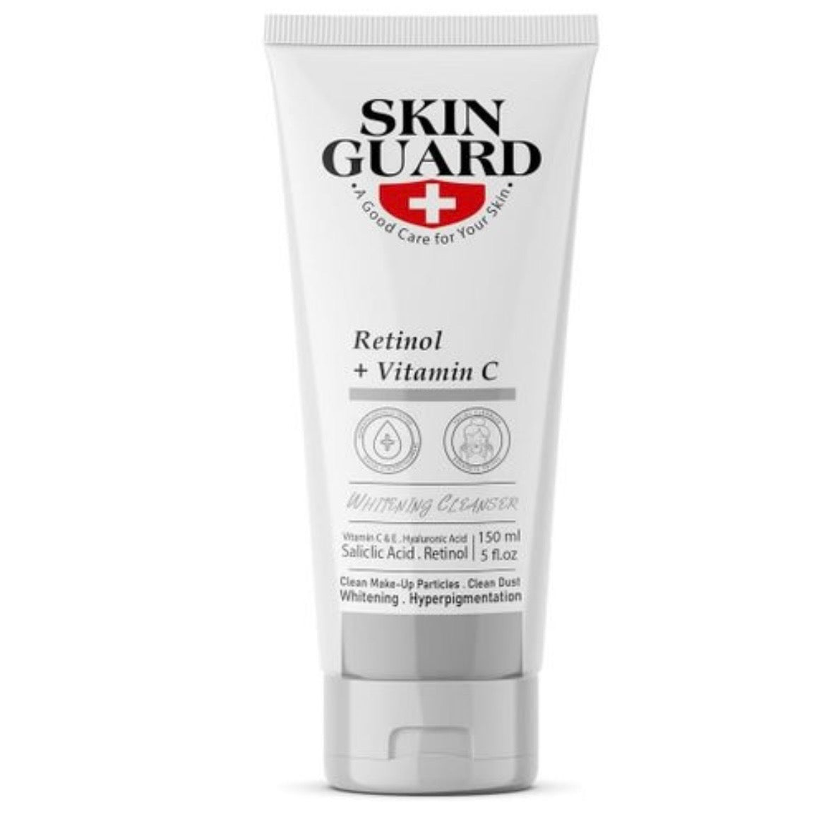Skin guard retinol + vitamin c whitening cleanser 150ml