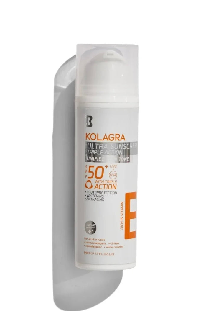 Kolagra sunscreen triple action spf50 50ml